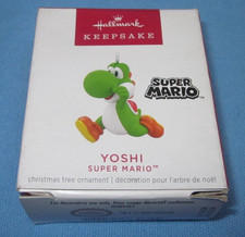 a 2022 Hallmark Miniature Christmas Ornament ~ Yoshi from Super Mario picture