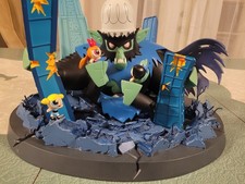 Powerpuff Girls Mojo Mayhem LE Sculpture #76/250 Cartoon Network 2002 picture