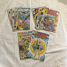 Marvel G.I. Joe: A Real American Hero Comic Book Lot of 8 Larry Hama Copper Age picture