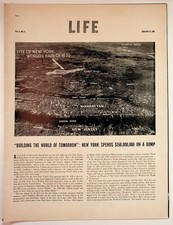 1938 LIFE Magazine NYC World's Fair 1939 Planning Trylon Perisphere Original Ad picture