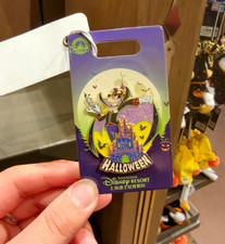 Disney pin authentic 2026 Halloween Goofy shanghai disneyland picture