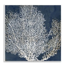 Stupell Industries 'Sea Coral Ocean Life Silhouette', Wall Plaque Art, 12 x 1... picture