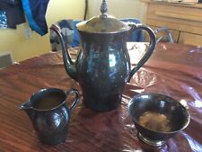 William Rogers Paul Revere Reproduction Vintage 3-piece silverplated serving set picture