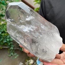 2000g A++Large Natural clear white Crystal Himalayan quartz cluster /mineralsls picture