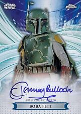 Topps Star Wars Chrome Autograph JEREMY BULLOCH as BOBA FETT SIG Digital Card picture