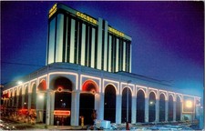 Vintage Golden Nugget Atlantic City NJ Postcard - Twilight View Chrome picture