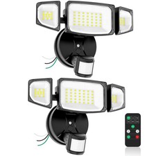 iMaihom 65W Outdoor Motion Sensor Light, Hardwired LED Security Flood Light 2 picture