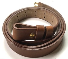 INDIAN WARS US M1873 SPRINGFIELD TRAPDOOR RIFLE LEATHER CARRY SLING picture