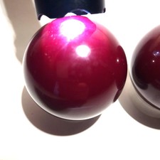 Antique Vintage Old Cherry Amber Bakelite Catalin Dice Art Deco Beads Block picture