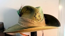 Vintage Mountcastle Australian Slouch Hat - Pure Fur Felt - Duww2 Australian picture