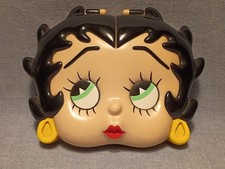 Vintage Betty Boop Mirror & Tissue Compact ©1999 King Features. Tissues Unopened picture