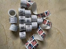 20 Rolls of 100 USPS Postage Stamps, Totaling 2000 Pieces 2024 picture
