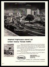 1959 Humble Oil & Refining Co. Asphalt Highways And Roads Houston Texas Print Ad picture