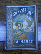 1924 Swamp Root Almanac & Weather Forecasts Dr. Kilmers & Co. Booklet picture