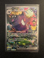 Pokemon TCG Gengar EX 154/128 30th Anniversary SIR English Mint Condition Holo picture