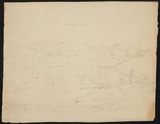 Photo:Cohoes Falls Cohoes New York 1900s Mills Industrial Landscape Sketch picture