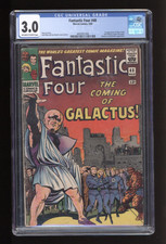 Fantastic Four 48 CGC 3.0 1st App Silver Surfer & Galactus 1966 picture
