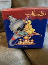 Schmid Vintage Disney Aladdin & Jasmine On Carpet Music Box - No Music picture