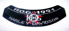 1991 Harley Davidson HOG Rocker Vest Jacket Patch 6
