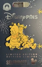 Disney Selfridges Winnie the Pooh & Tigger Exclusive Jumbo Pin LE 1500 picture