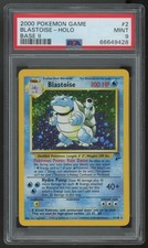 2000 Pokemon Blastoise Base Set 2 Holo #2 PSA 9 picture