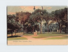 Postcard Lexington Green Lexington Massachusetts USA picture