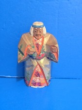 Antique Japanese Ittobori Wood Carving 3 1/2