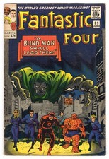 Fantastic Four 39 1965 Marvel Comics VG+ 4.5 Doctor Doom Human Torch Daredevil picture