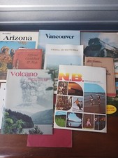 Loy Of 11 Vintage Travel Guides Canada China Arizona picture