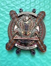 🔥MSG Monterrey Mexico Challenge Coin US Embassy Marine Security Guard USMC picture