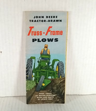 John Deere Brochure 1952 Tractor Drawn Truss-Frame Plows picture