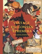 VINTAGE HALLOWEEN EPHEMERA FOR JUNK JOURNALS: A Collection of Vintage... picture