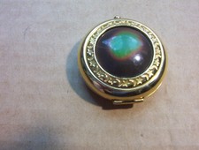 VTG Estee Lauder The Attitude Compact Mood Stone Changes Moon Star Case Lucidity picture