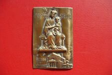 Antique ITALY MADONNA DELLA STELLA RICORDO DEL SANTUARIO Plaques Medals picture