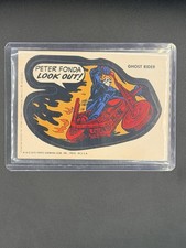 1975 Topps Comic Book Heroes (Marvel Super Heroes) Ghost Rider Die Cut Sticker picture