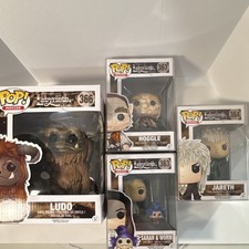 Funko Pop Movies Labyrinth 30 Years 4-Pack Ludo/Hoggle/Jareth/Sarah 363-367 picture