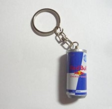 RED BULL CAN Fun KEYCHAIN Keyring Novelty Indonesia 3D 1.5