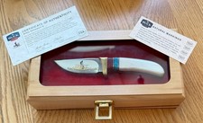 RARE BUCK CLUB GEN 5 KNIFE NEVER USED IN BOX ONLY 135 MADE SMRT2 picture