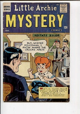 LITTLE ARCHIE MYSTERY 1 VG-FN BOB BOLING C/A 1963 ARCHIE picture