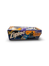 Vintage 2001 Ziploc Halloween Sandwich Bags 25 Count Open Box Bat Haunted House picture
