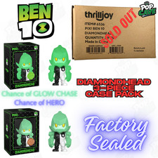 Thrilljoy Pop Cave BEN 10 DIAMONDHEAD Sealed Case of 3 🔥CHANCE OF CHASE🔥 picture