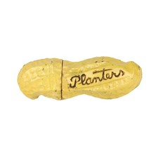 Vintage 1950's Planters Peanuts Figural Shell Cigarette Lighter picture