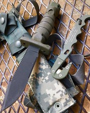 Ontario USA ASEK Fixed Blade Pilot Aircrew Survival Egress Knife Sheath OEF OIF picture