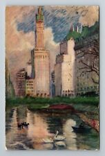 New York City NY, The Plaza Group 5th Avenue & 59th St. c1929 Vintage Postcard picture