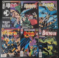 BATMAN SET OF 30 ISSUES DC COMICS KNIGHTFALL #497 500 DETECTIVE COMICS picture