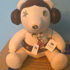 Coach Star Wars Teddy Bear Plush Toy Collectible, Disney Princess Leia F88046 picture