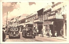 RPPC Curacao Dutch West Indies Street Scene 1930s era picture