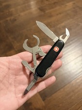 Rare - Wenger Cigar Cutter Swiss Army Knife picture