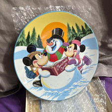 Schmid Walt Disney Characters Merry Mouse Medley 1987 Plate Porcelain LE Xmas picture