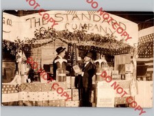 c1918 Standard Oil Company Polarine Gas Booth Pratt Auto Show Advertising RPPC picture